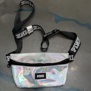 PINK Holographic Fanny Pack